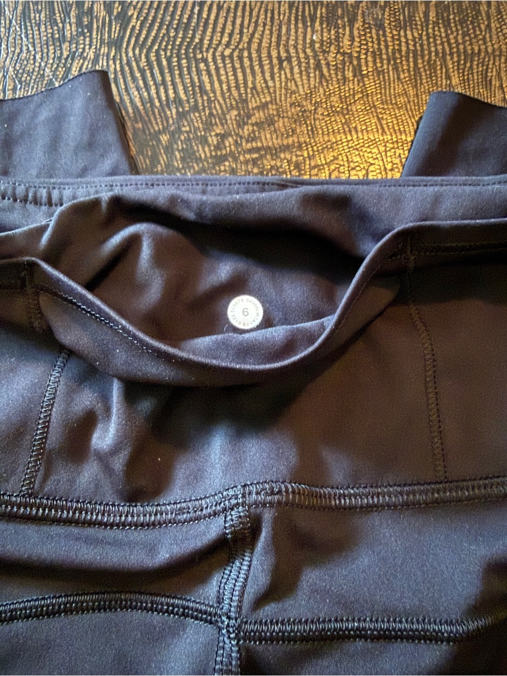 Lululemon Invigorate Everlux Black High-Rise Shorts Multi Pockets | EUC - Picture 3 of 5